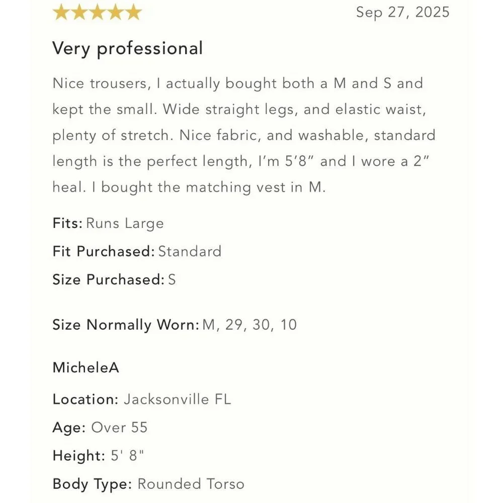 NWT Size M- The Avery Pleated Wide Leg  Trousers Maeve 100% Linen (NWT US$ 148) - Picture 16 of 16